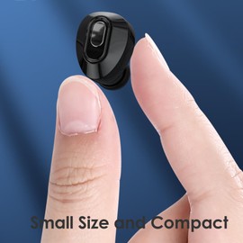 Xmenha Mini Bluetooth Headphones Wireless Bluetooth 5.3 Lightweight Waterproof IPX6 with HiFi Stereo Sound Noise Cancelling Touch Screen Wireless Sport for Small Ears