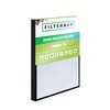 Filterbuy 20x25x2 Mini Pleat Air Filter MERV 15 HVAC Replacement
