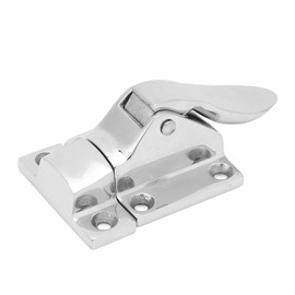 2Pcs Marine Grade Door Latch 48 X 38mm 316 Stainless Steel Cabinet Door Lockable Latch Clamp For Boat Yacht RV