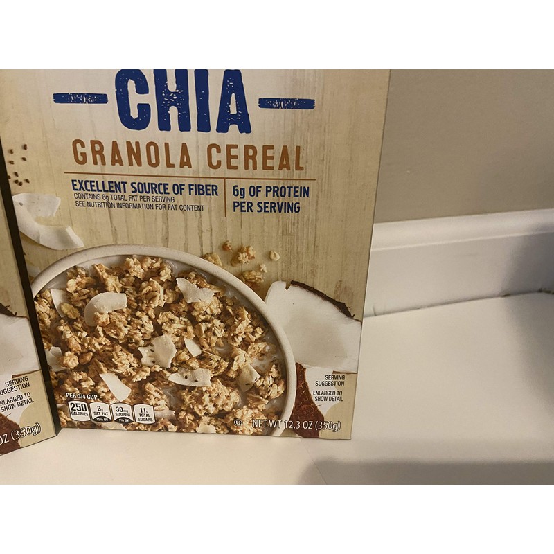 Simply Nature (2) boxes 12.3 oz Non-GMO Organic Coconut Chia