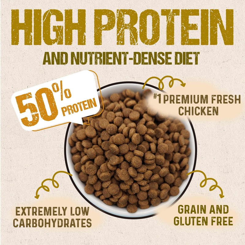 Timberwolf Wild & Natural Chicken Recipe with High Protein Dry