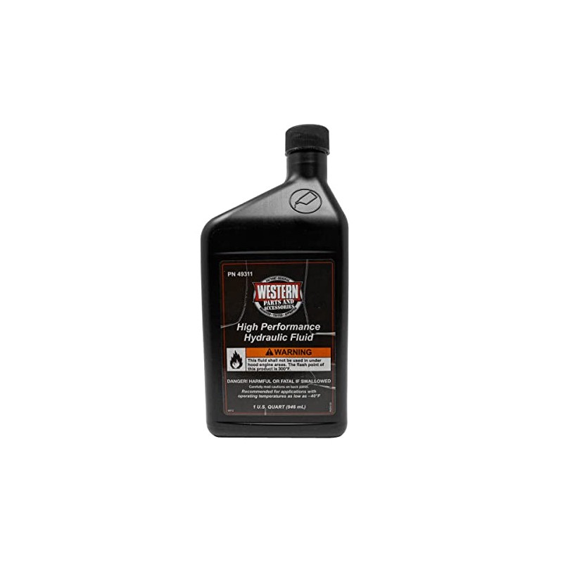 Original Hydraulic Fluid Snow Plow Oil 49311 Quart BottleF