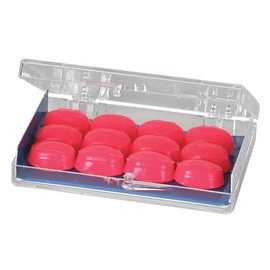 Flents Protechs Seal-Rite Silicone Moldable Ear Plugs for Pool, Ocean, Water, Sports, Color May Vary - Neon Pink, Green, and Orange, 6 Pairs, BPA Free