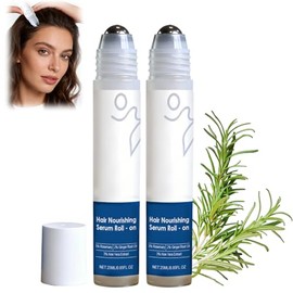 SINYI 2PCS Aceite Esencial de Romero para Cabello,Suero Anticaída con Roll-On, Rosemary Hair Growth Serum Roll On,Con aplicador de rodillo,Crecimiento de Cabello,Reduce la caída del cabello y nutre el cabello