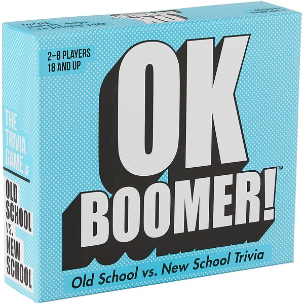 Goliath Games Adults Play Ok Boomer - Juego de trivia