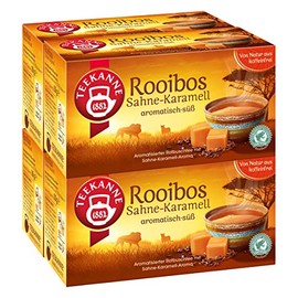 Teekanne Rooibos Cream Caramel 20 Bags Pack of 4 (4 x 35 g Pack)