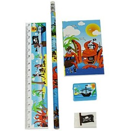 HENBRANDT Pirate Stationery Set (5-Piece)