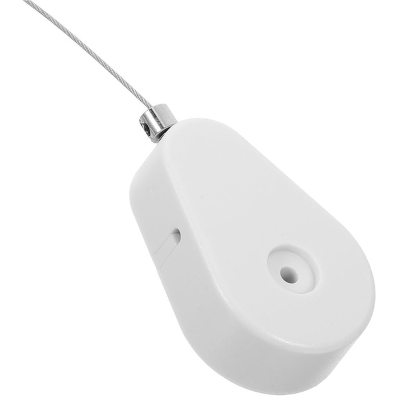 2 x Automatic Retractable Cable Lock with Anti-Theft Function, Steel