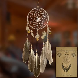 AWLEE Dream Catchers Handmade Feather Native Home Wall Decoration