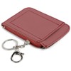 styleBREAKER 05050096 Key Case with Snake Pattern Structure and Zip,