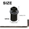 M5 Windscreen Screws, Fairing Windscreen Bolts, Motorcycle Windshield Mounting Screws,