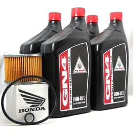 1982 Honda Cb900C Oil Change Kit With Shaft Drive Fluid