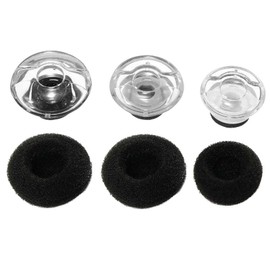 Replacement Original Eartip with Foam Covers For Plantronics Voyager Legend Bluetooth Headset Earbud Ear Gel Tips