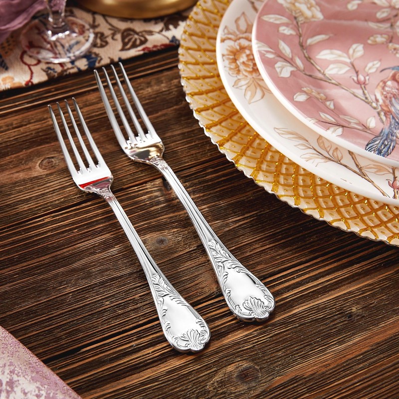 KEAWELL Premium  Regalia 20-Piece 18/10  Stainless Steel Flatware Set –