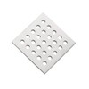HOLGE 3.75 Inch Square Shower Drain Cover 95MM Floor Drain