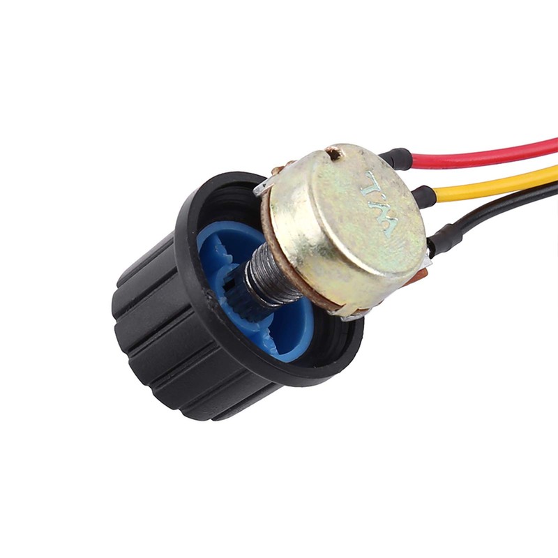 DC 10-60V Adjustable 12V Potentiometer Voltage Regulator 1200W PWM Motor