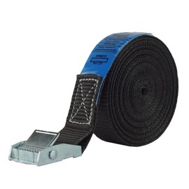 4 x professional lashing straps, lashing strap, car, 1 piece, 4 m, 0.25 t, 0.25 to, 250 kg, luggage strap, trailer lashing strap, quick release