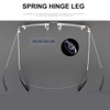 Viseng 3 Pairs Unisex Super Lightweight Rimless Quality Readers Ultra