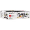 EUROSTAR 7 Piece Stainless Steel Cookware Set