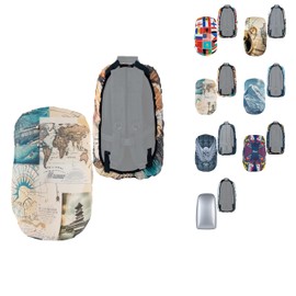 SANDIAN, Waterproof Backpack Rain Cover, 25-80L Capacity, Stretchable Fit, TPU Coated, All Weather Resistant, Anti-Slip, Lightweight, Universal Fit [Journey]