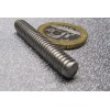 Unbranded 18-8 Stainless Steel Threaded Studs, RH, 1/4"-20 x 1