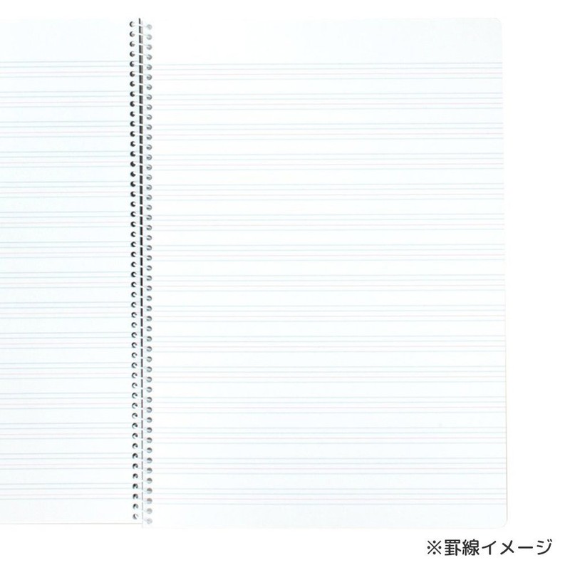 Maruman N526A-02 Notebook, English Character Rule, B5, 15 Tiers, Blue