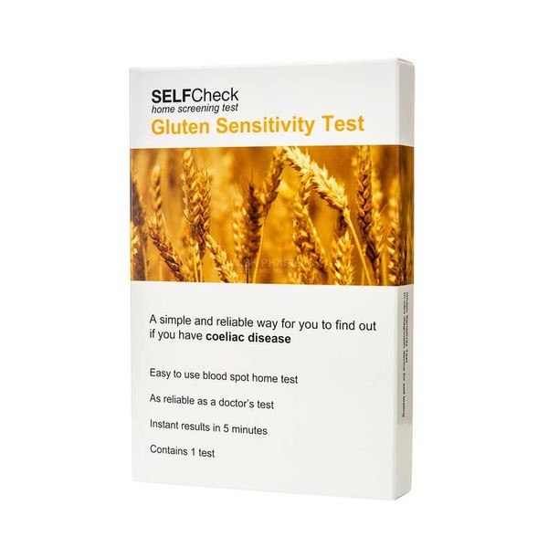 SELFCheck Home Screening Gluten Sensitivity Test 1 Single Test