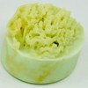 Natural sea sponge soap Handmade, bamboo lemon scented 3 oz