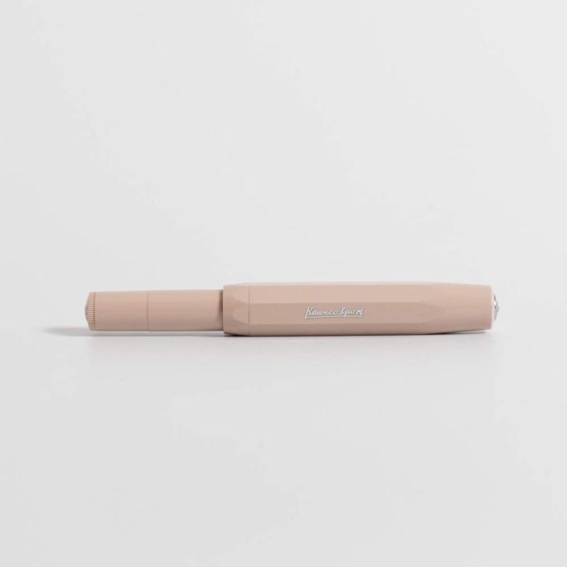Kaweco Sport Skyline Fountain Pen Macchiato, Fine Nib Sport Octagonal