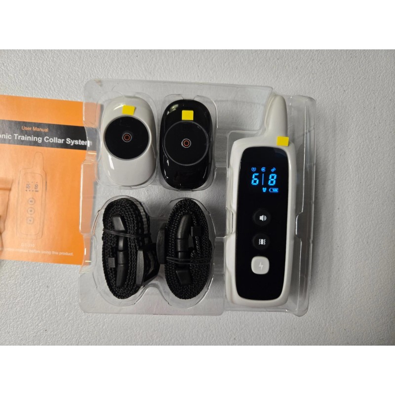 Woehraed 2PACK Dog Electric Training Collars Remote Waterproof E-Collar -