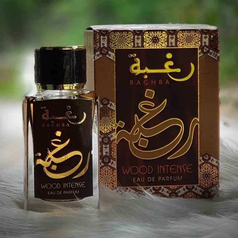 Lattafa Raghba Wood Intense for Unisex Eau de Parfum Spray,
