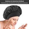 Pack of 3 Satin Sleep Caps, Silk Hood for Sleeping,
