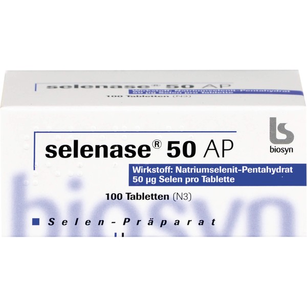selenase 50 AP Tabletten bei nachgewiesenem Selenmangel, 100 pcs. Tablets