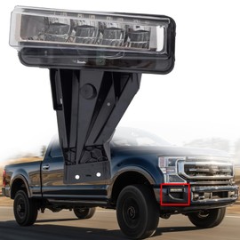 munirater Fog Lamp Left Side Replacement for 2020 2021 2022 F250 F350 F450 LC3Z15201C, FO2592260