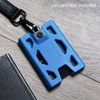 GOVO T4 Badge Holder No-Clip Version - Durable Polycarbonate ID