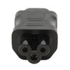 3 Pack IEC320 C8 to IEC320 C5 Power Supply Premium