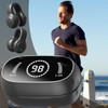 Clip On Earbuds | Clip On Workout Headphones,Long-Lasting Secure Fit,