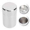 Portable 304 Stainless Steel Sealed Tea Leaf Storage Jar Canister