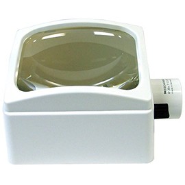 System Vario Plus Magnifier head, Without Handle 7D 2.8x 100x75mm Illuminated Stand and Reading Magnifiers