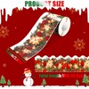 HAIKING Bulletin Board Stickers, 1 Roll Christmas Bulletin Board Trim