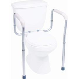 Adjustable Safety Toilet Frame by ProBasics
