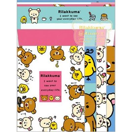 LH57901 Everyday Rilakkuma Letter Set