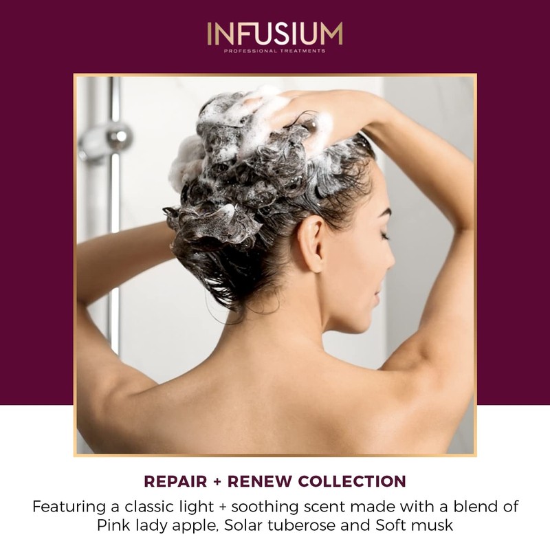 Infusium Moisturize And Replenish Shampoo - Infused With Avocado And