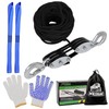 XSTRAP STANDARD Rope Hoist Pulley System, 1000LB Capacity Block and