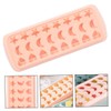 Zerodeko Light Pink Star Moon Heart Shape Ice Mold Food