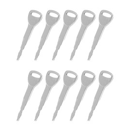 SCUARI 10PCS Forklift Key,Heavy Equipment Ignition Keys,Car Accessories,Universal Forklift Ignition Key,Compatible with Many Forklifts,Replaces Part Number 57591-23330-71 575912333071 A62597