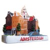 Souvenir Magnet Holland Amsterdam Canals 5.5 x 5 cm Maritime