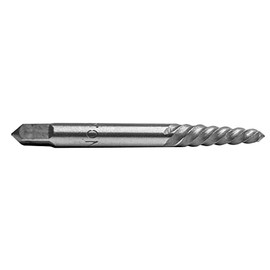 Century Drill & Tool 73404 Spiral Flute Screw Extractor, 9/32" - 3/8"