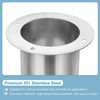 PATIKIL 4.25" Duct Connector Flange, Straight Pipe Exhaust Flange Stainless