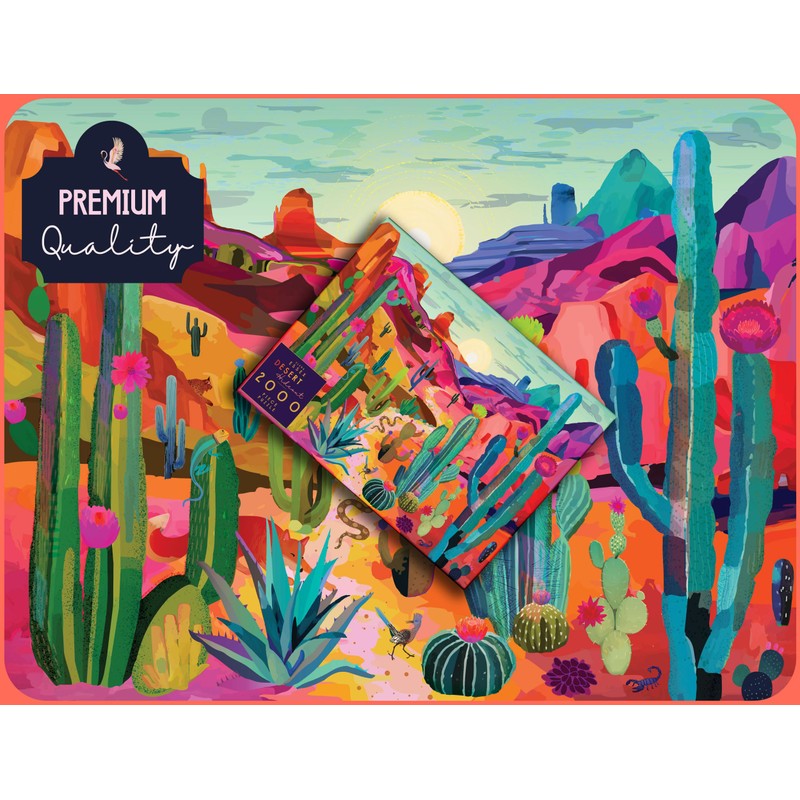 Elena Essex 1000 and 2000 Piece Puzzles for Adults (Desert